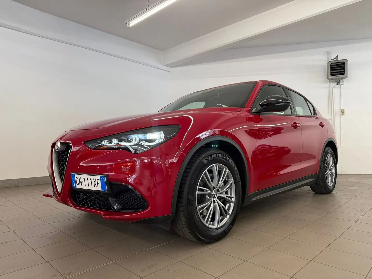 Alfa Romeo Stelvio 2.2 Turbodiesel 160 CV AT8 RWD Super Rosso - 2