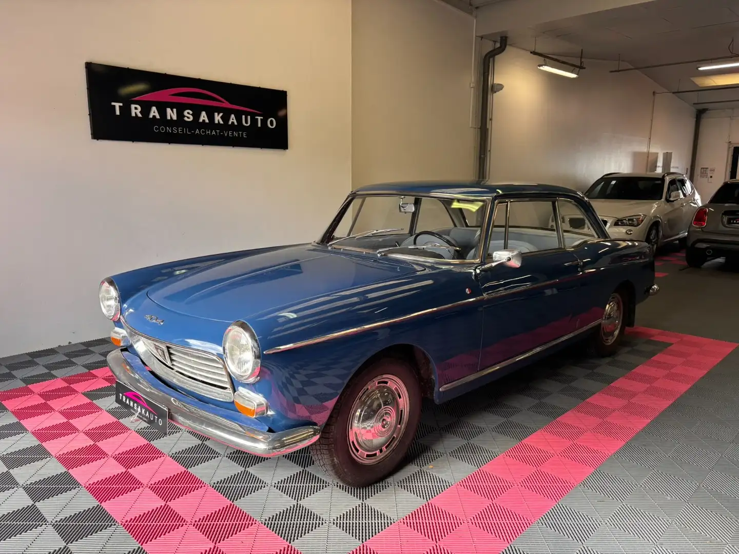 Peugeot 404 1.6l 80ch Carburateur COUPÉ Blau - 1