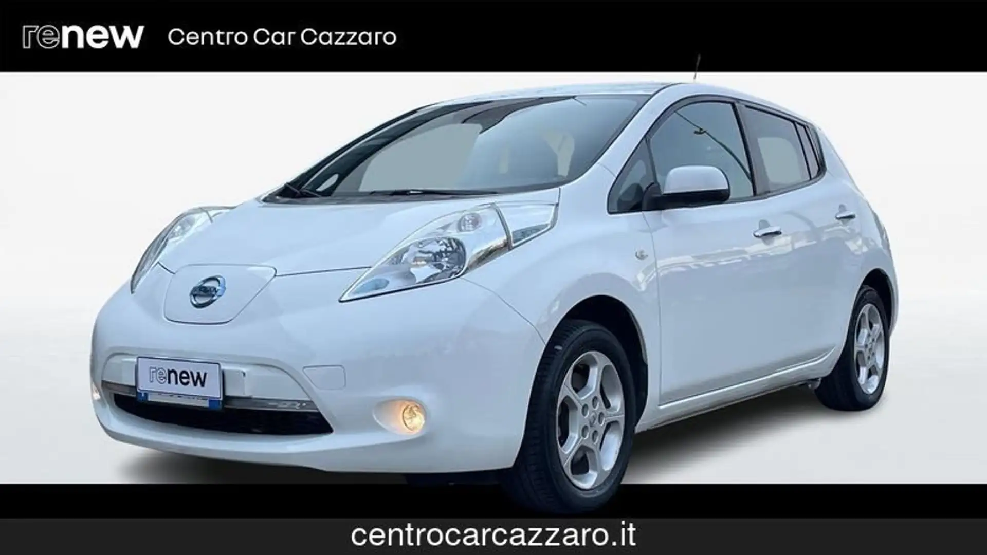 Nissan Leaf 30kW 109cv Tekna CVT carica batteria 6kW- N1 Auto Bianco - 1