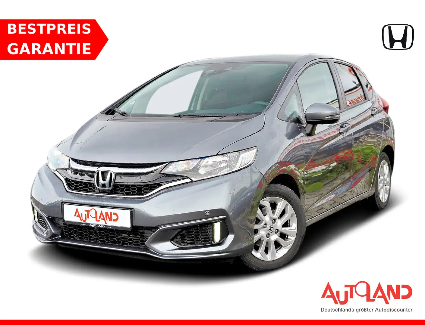 Honda Jazz 1.3 Comfort Klima PDC Sitzheizung Bluetooth Gris - 1