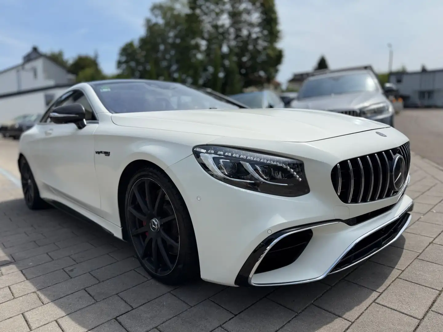 Mercedes-Benz S 63 AMG S63 AMG 4Matic WeissMatt MAFF Manufaktur Swarov. Weiß - 1