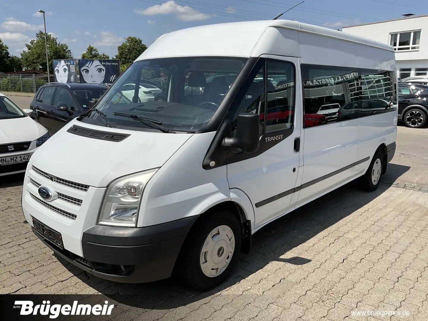 Ford Transit Transit FT 300L Trend+9SITZE+TÜV+KD NEU+AHK+STHZ Weiß - 2