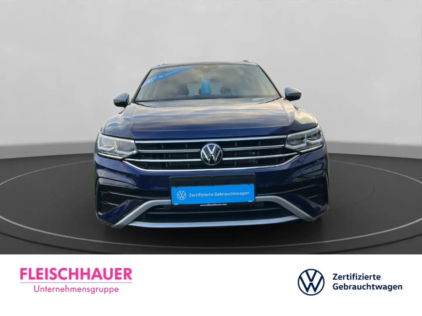 Volkswagen Tiguan Allspace Elegance 4Motion 2.0 DSG+ACC+SHZ Blau - 2