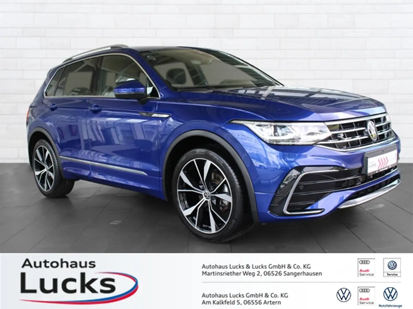 Volkswagen Tiguan R-Line 2.0 TDI 110 kW DSG  MATRIX NAVI AHK Azul - 1