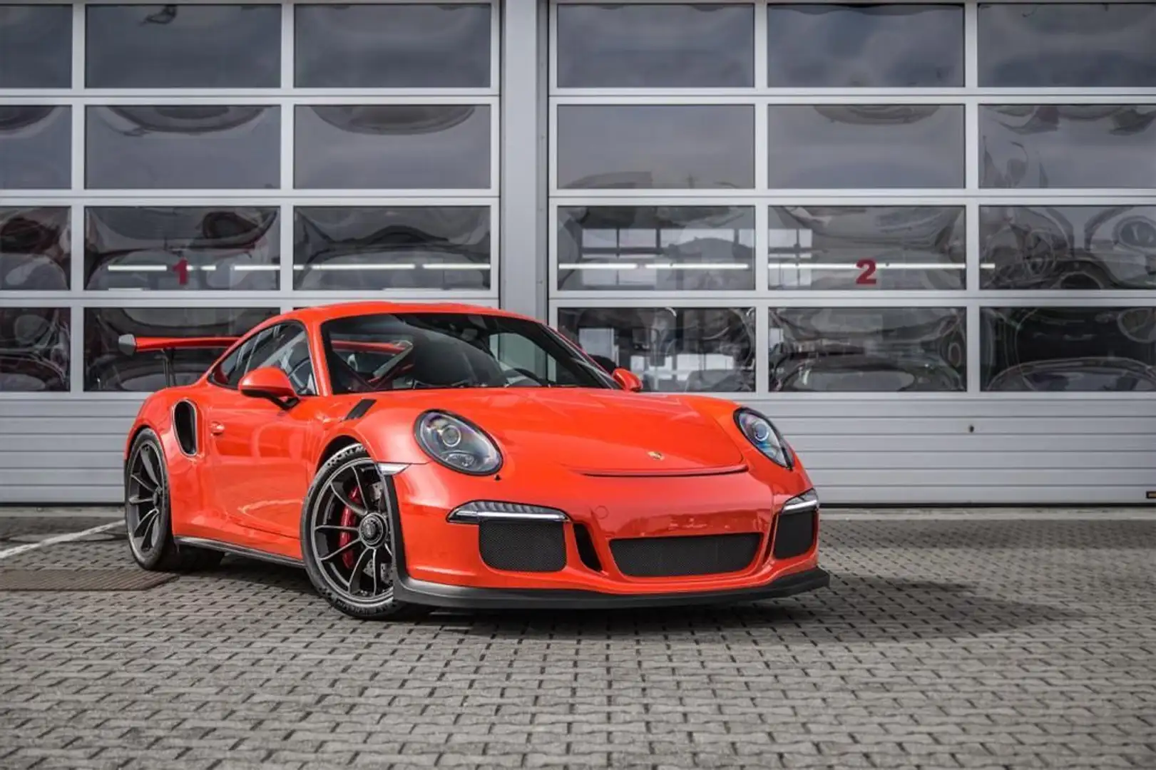 Porsche 991 / 911 GT3 RS Ohne Kilometer nie bewegt Neu narančasta - 1