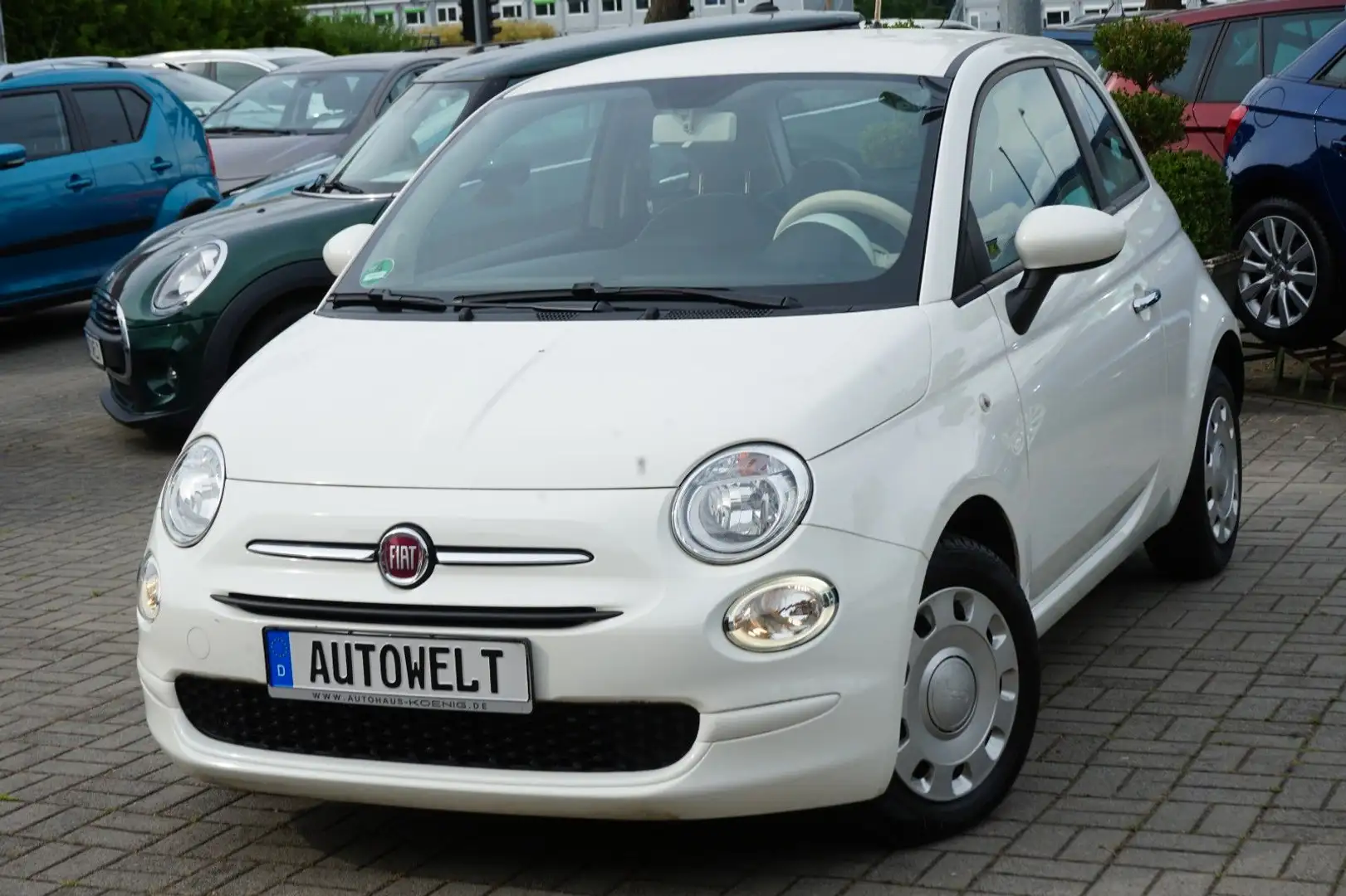 Fiat 500 1.2 8V Pop Star S&S Automatik Weiß - 1