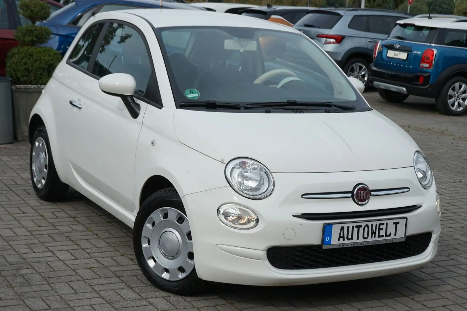 Fiat 500 1.2 8V Pop Star S&S Automatik Weiß - 2