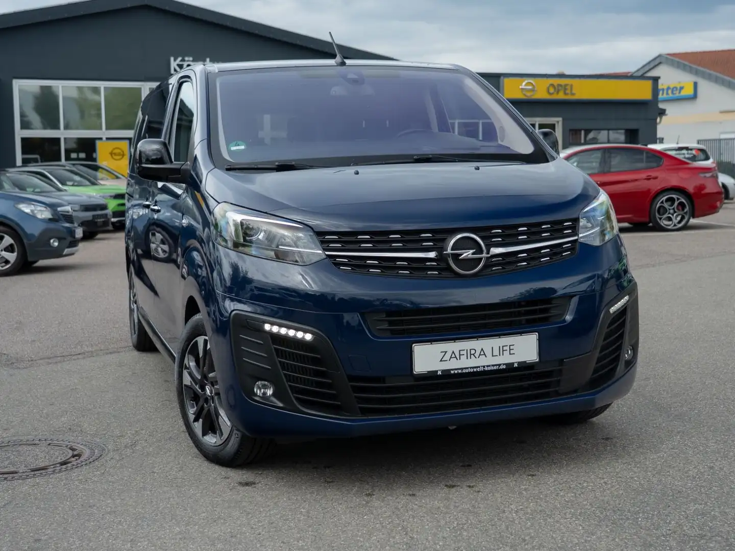 Opel Zafira Life Tourer M*DAB*NAVI*2 Schiebetüren* Bleu - 2