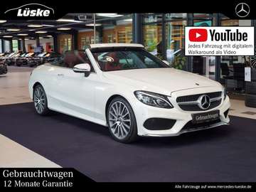 C 300 Cabrio AMG Line cranberry Carbon Burmester