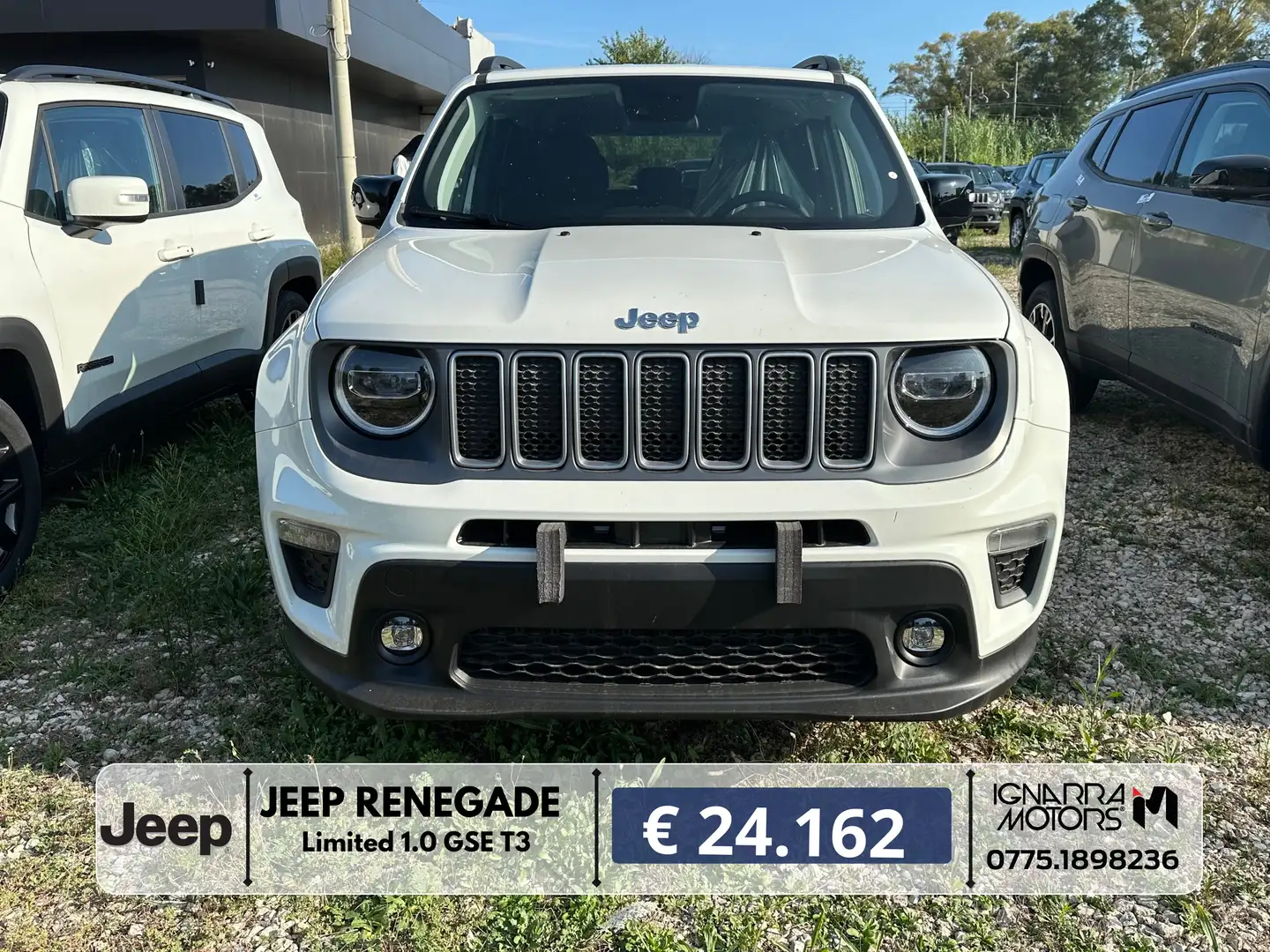 Jeep Renegade MY23 Limited 1.0  - PPP52367 Bianco - 1