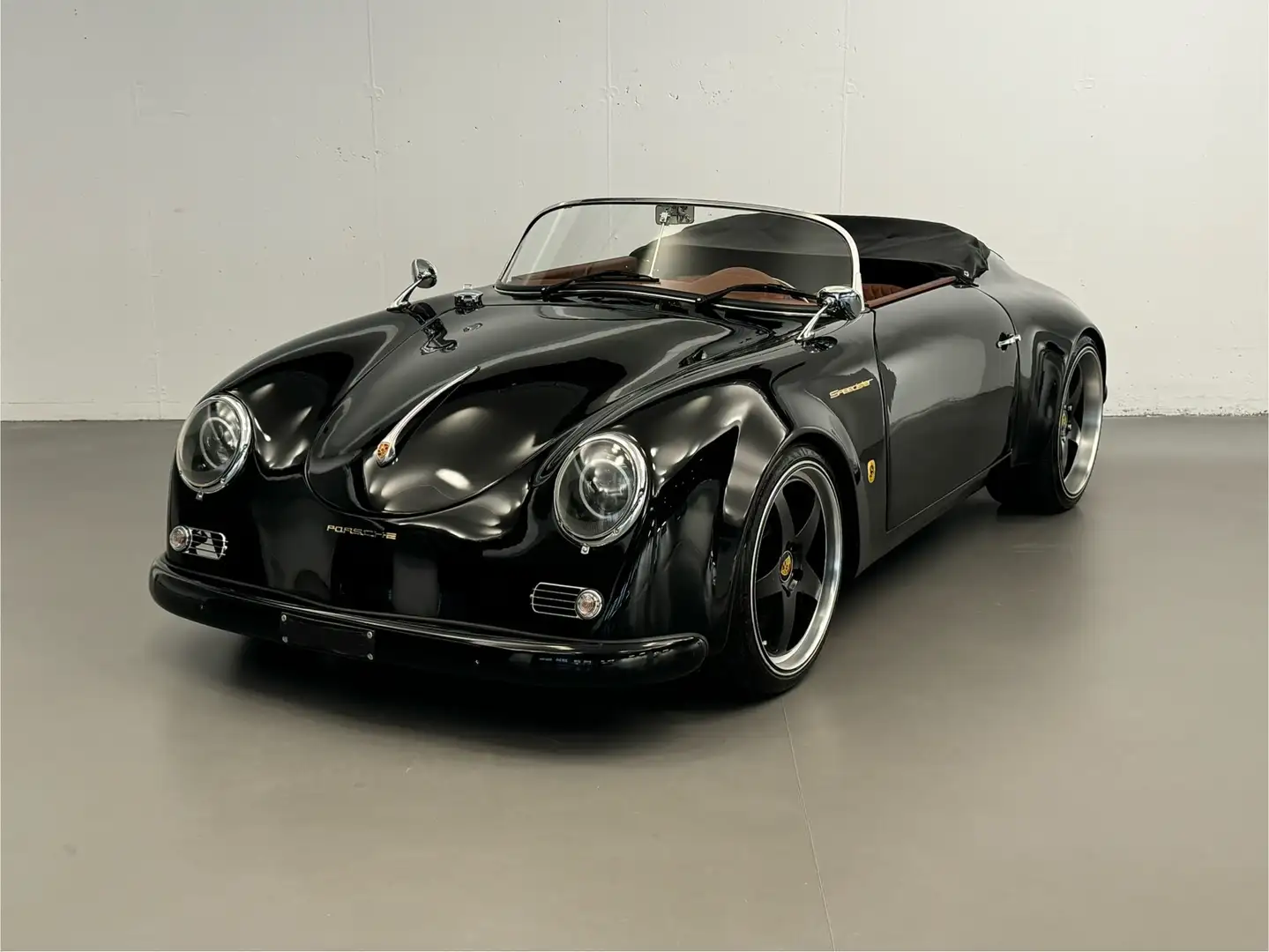 Porsche 356 SPEEDSTER - REPLICA RESTOMOD - WIDEBODY Noir - 1