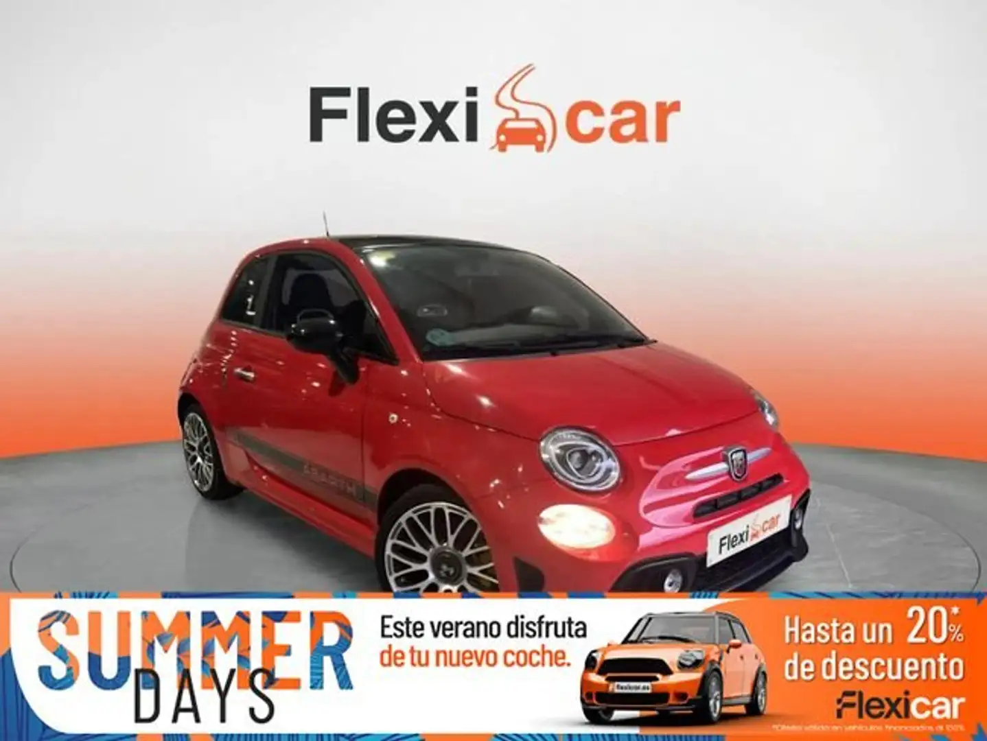 Abarth 500 1.4+16v+T-Jet+595+107kW+%28145CV%29+E6 Roşu - 1
