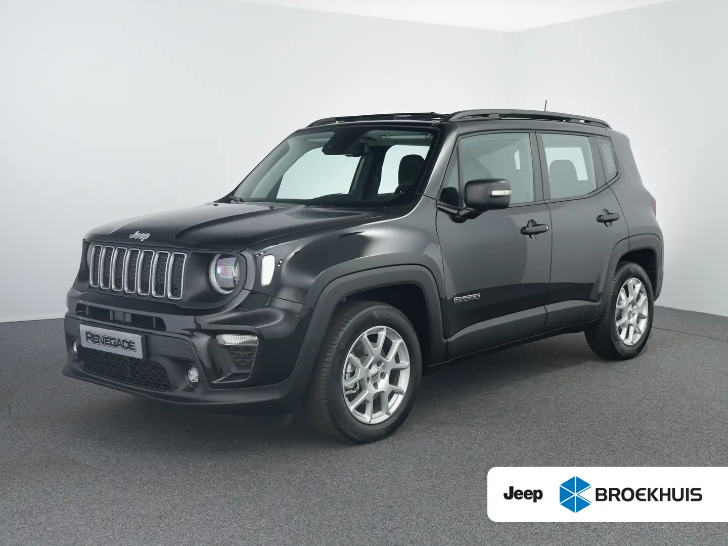 Jeep Renegade 1.5T e-Hybrid Summit | Achteruitrijcamera | Apple Zwart - 1