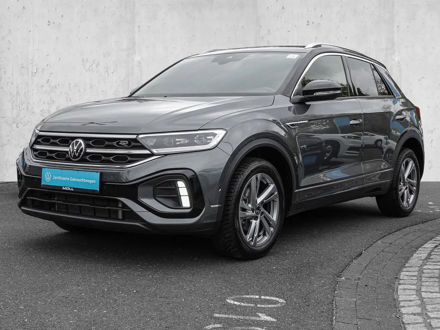 Volkswagen T-Roc 1.5 TSI DSG R-Line 2xKLIMA ACC AHK AUT FLA Schwarz - 2