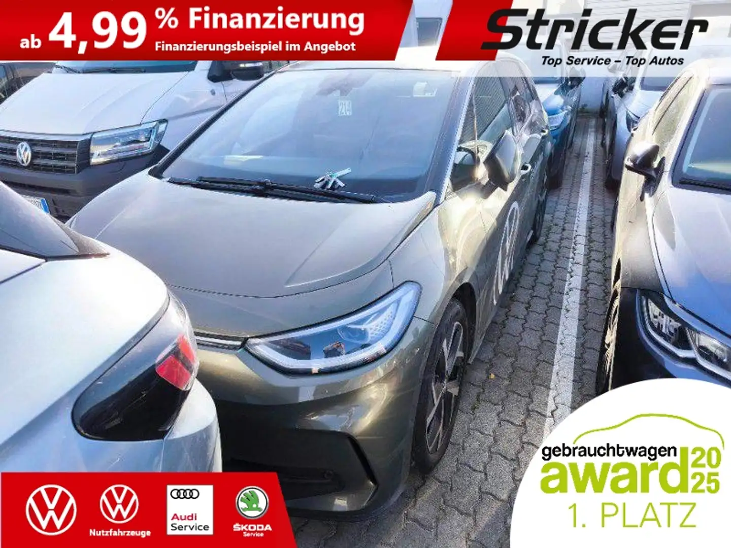 Volkswagen ID.3 Pro S 150/77 349,-ohne Anzahlung IQ.LIGHT ACC Kam Grün - 2