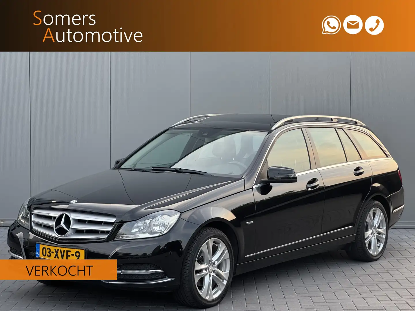 Mercedes-Benz C 180 Estate Avantgarde | Panorama | Stoelverwarming | A Negro - 1