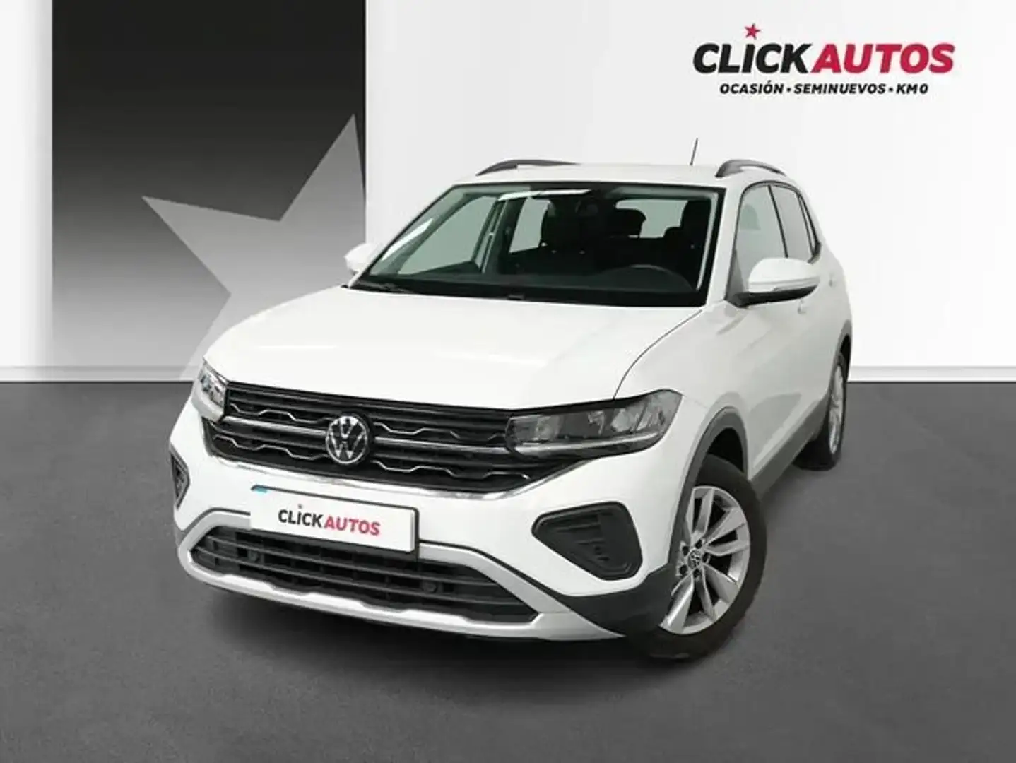 Volkswagen T-Cross 1.0 TSI Más 70kW Blanco - 1
