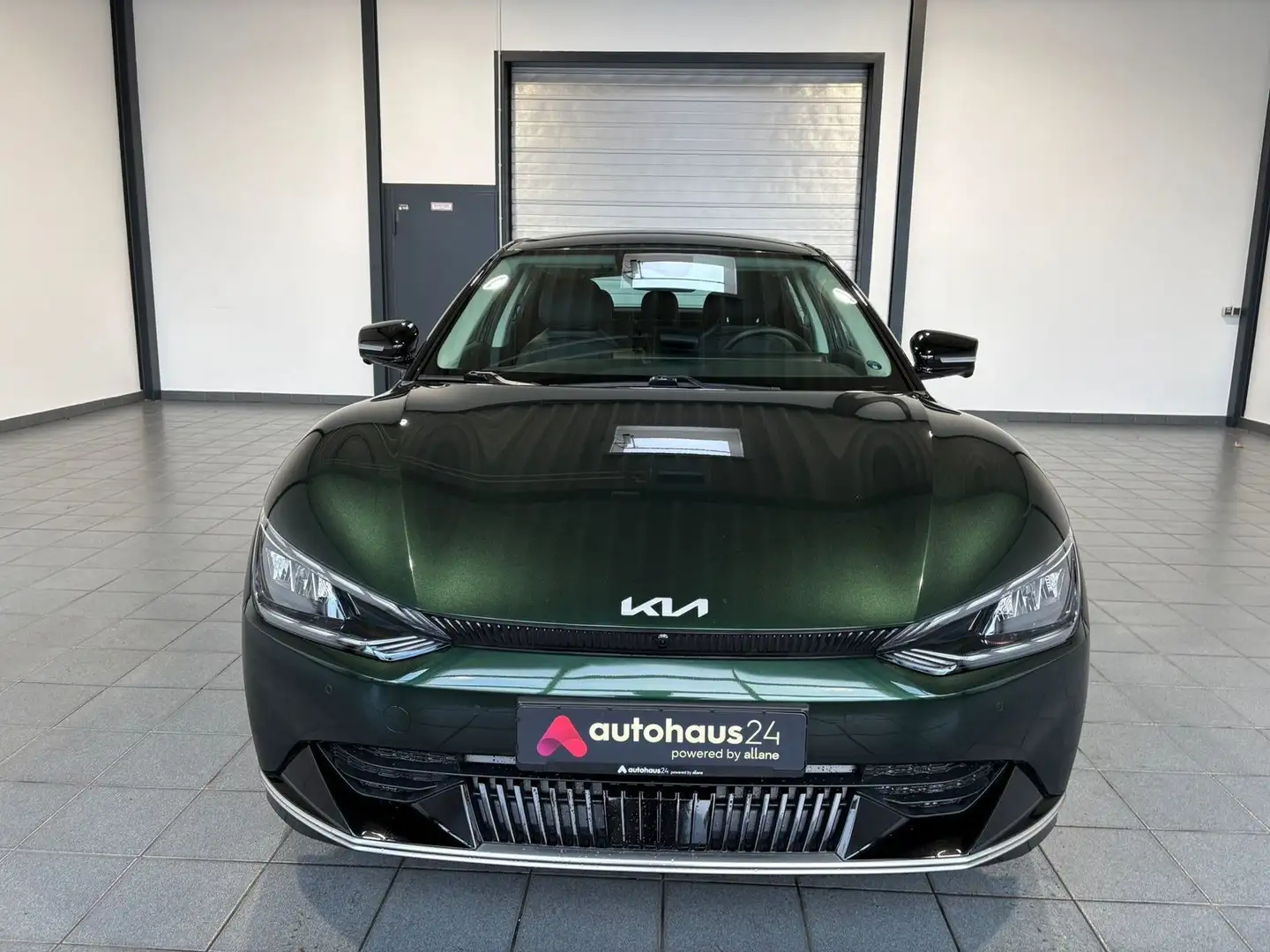 Kia EV6 Elektro 77,4 kWh ACC|LED|Navi|Kamera Grün - 2