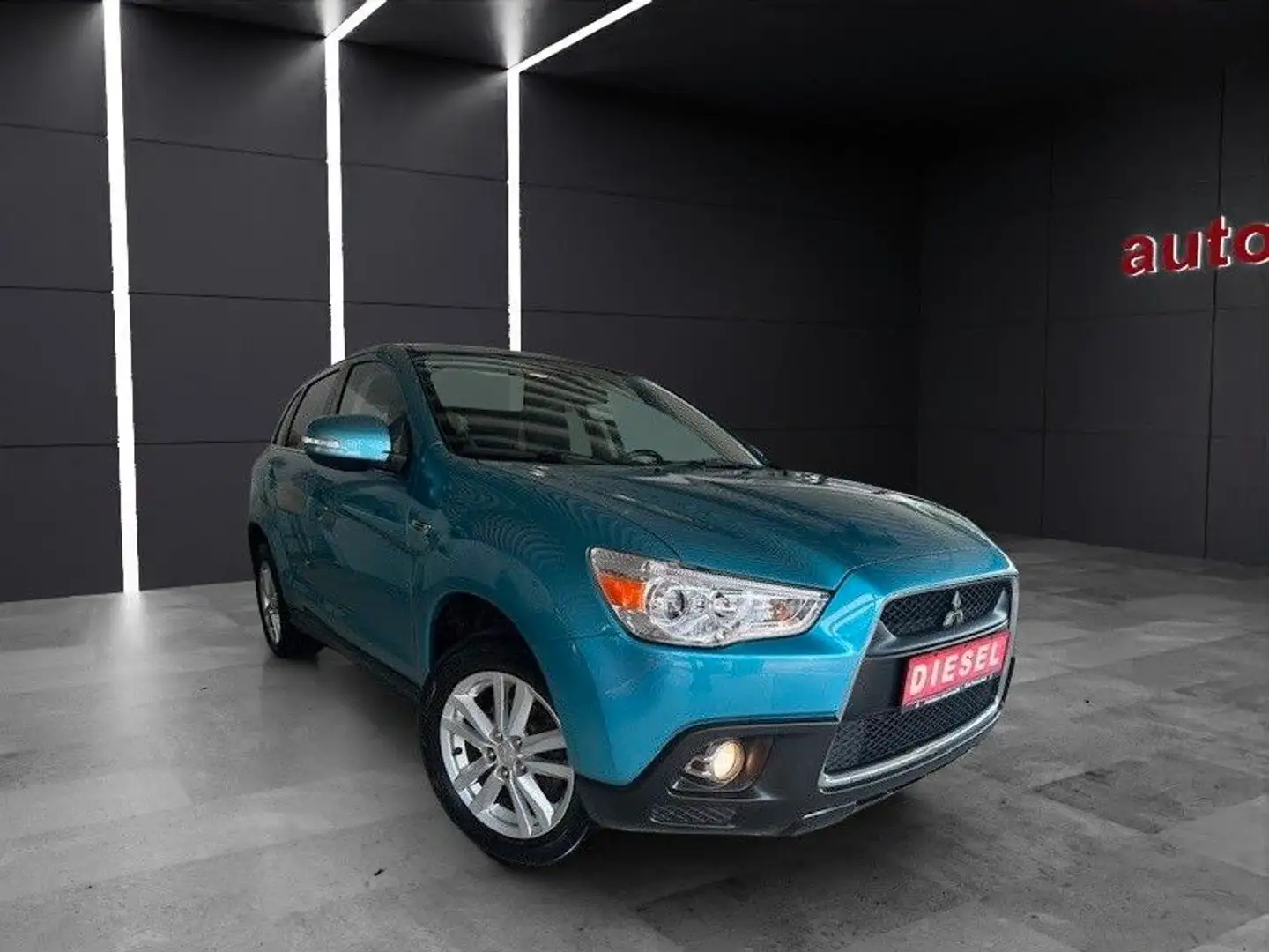 Mitsubishi ASX Intro Edition 2WD SUV aus 1 Hand/Alu/Tempoma Blau - 2