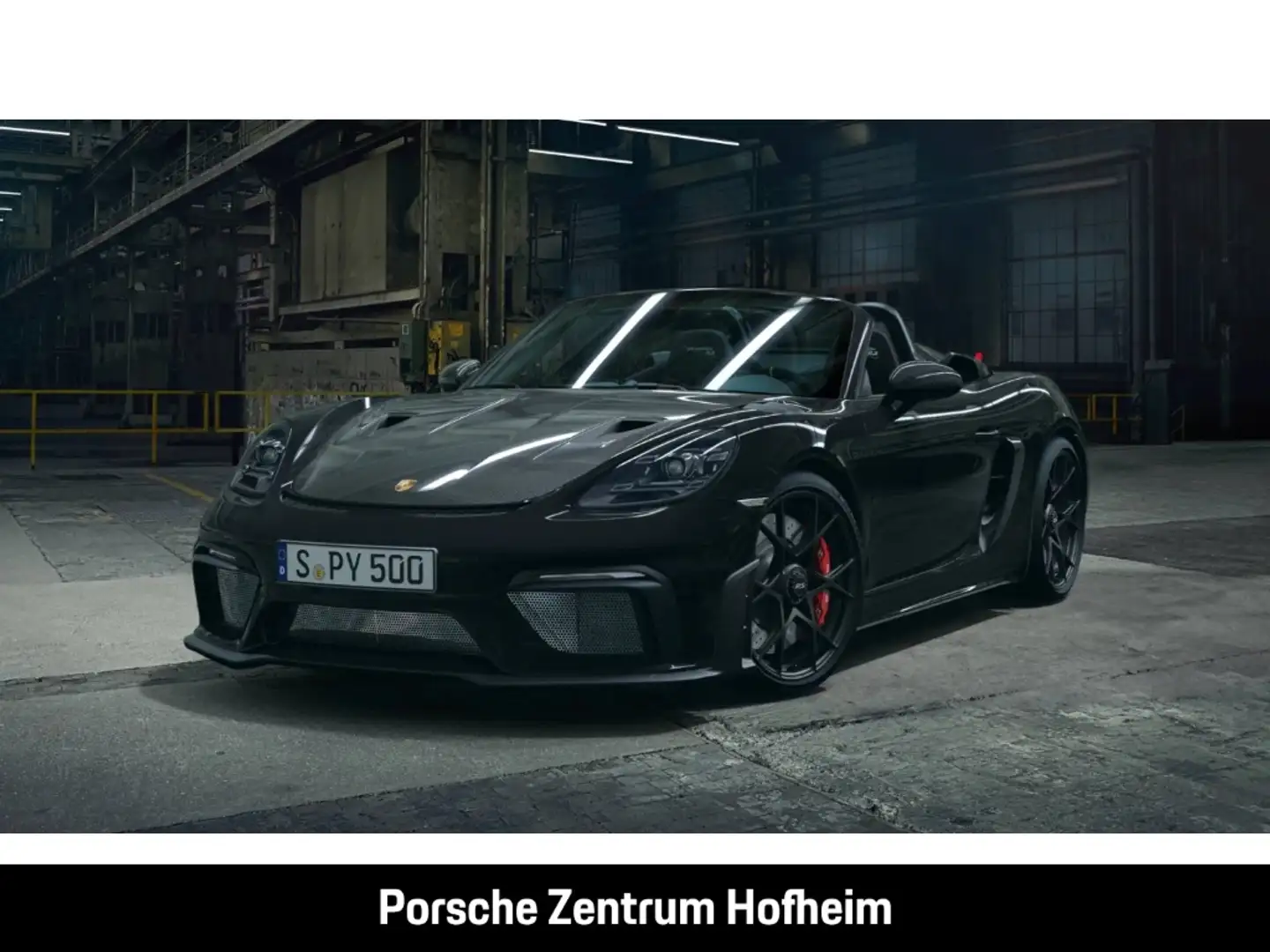 Porsche 718 Spyder RS BOSE Sportabgasanlage LED Chrono Černá - 1