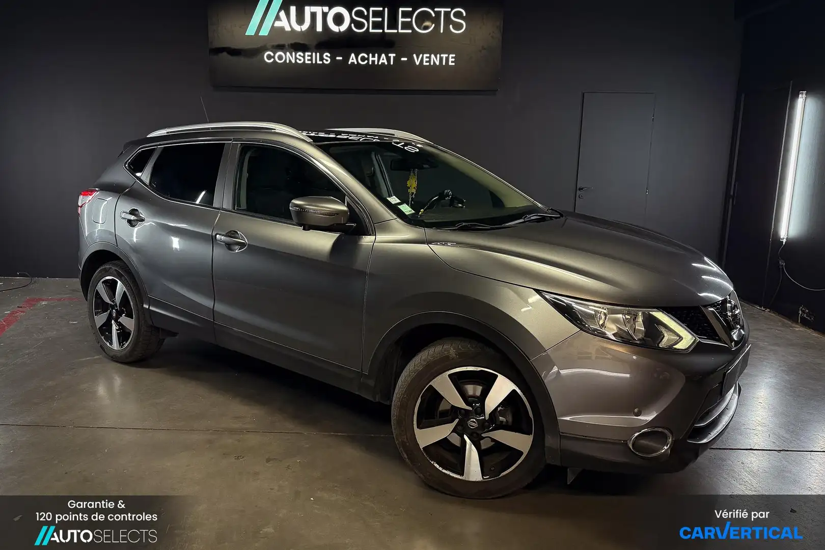 Nissan Qashqai Connect Edition 1,5 DCi 110cv | Carvertical Dispon Gris - 1