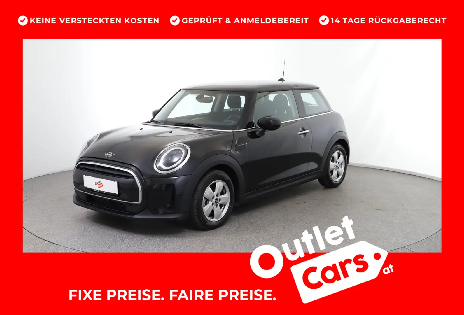 MINI Cooper Hatch Cooper Schwarz - 1