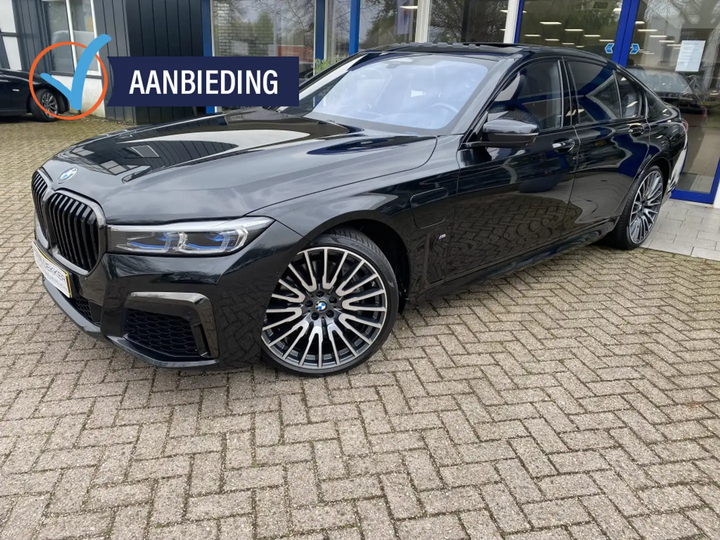 BMW 745 7-serie 745e High Executive Schwarz - 1