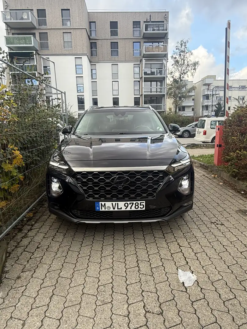 Hyundai SANTA FE 2.2 CRDi 4WD Automatik Premium Schwarz - 2