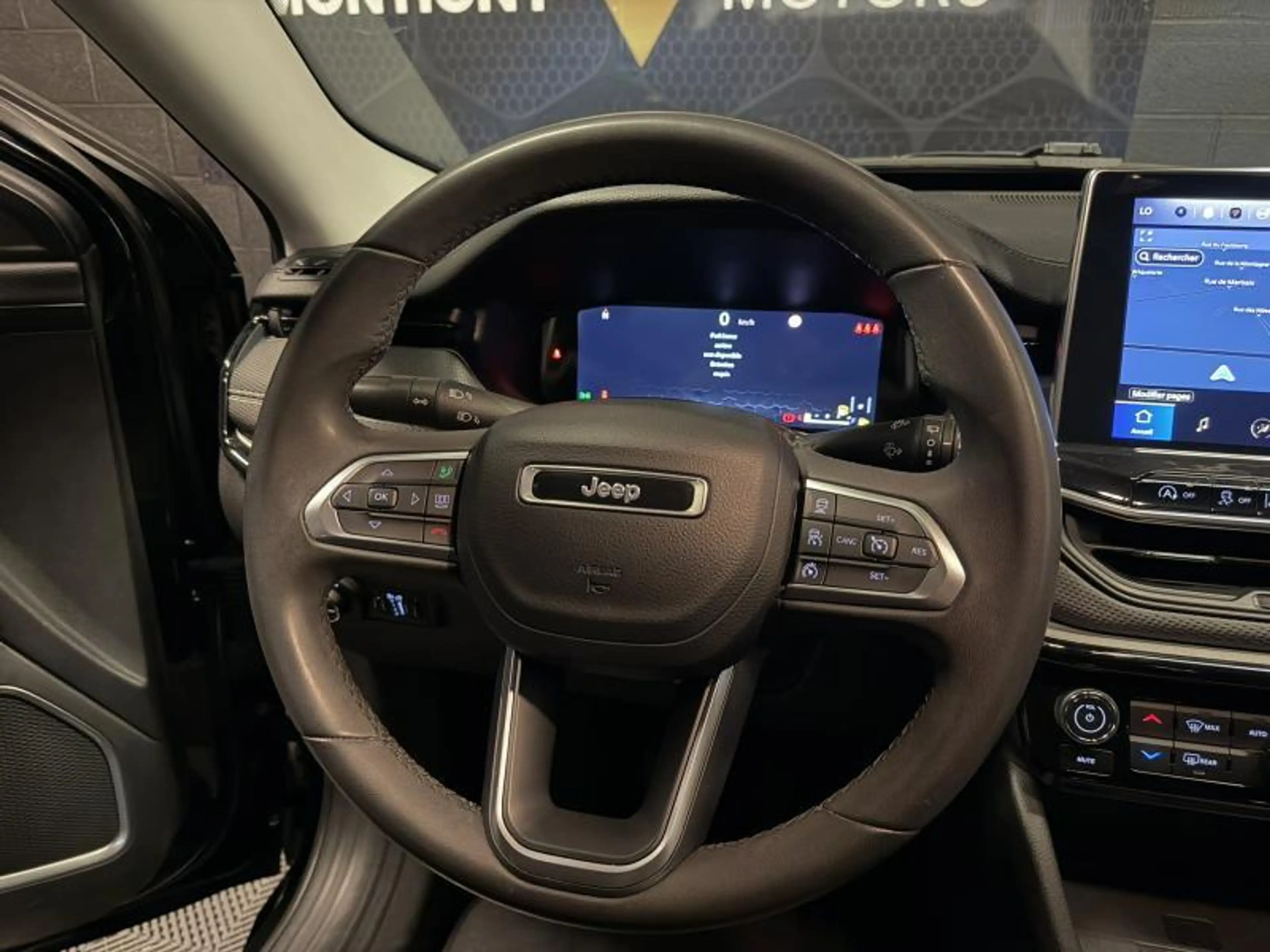 Jeep Compass 1.332cc 130cv Noir 06/22 64605km Clim USB Bluetoot — photo 15