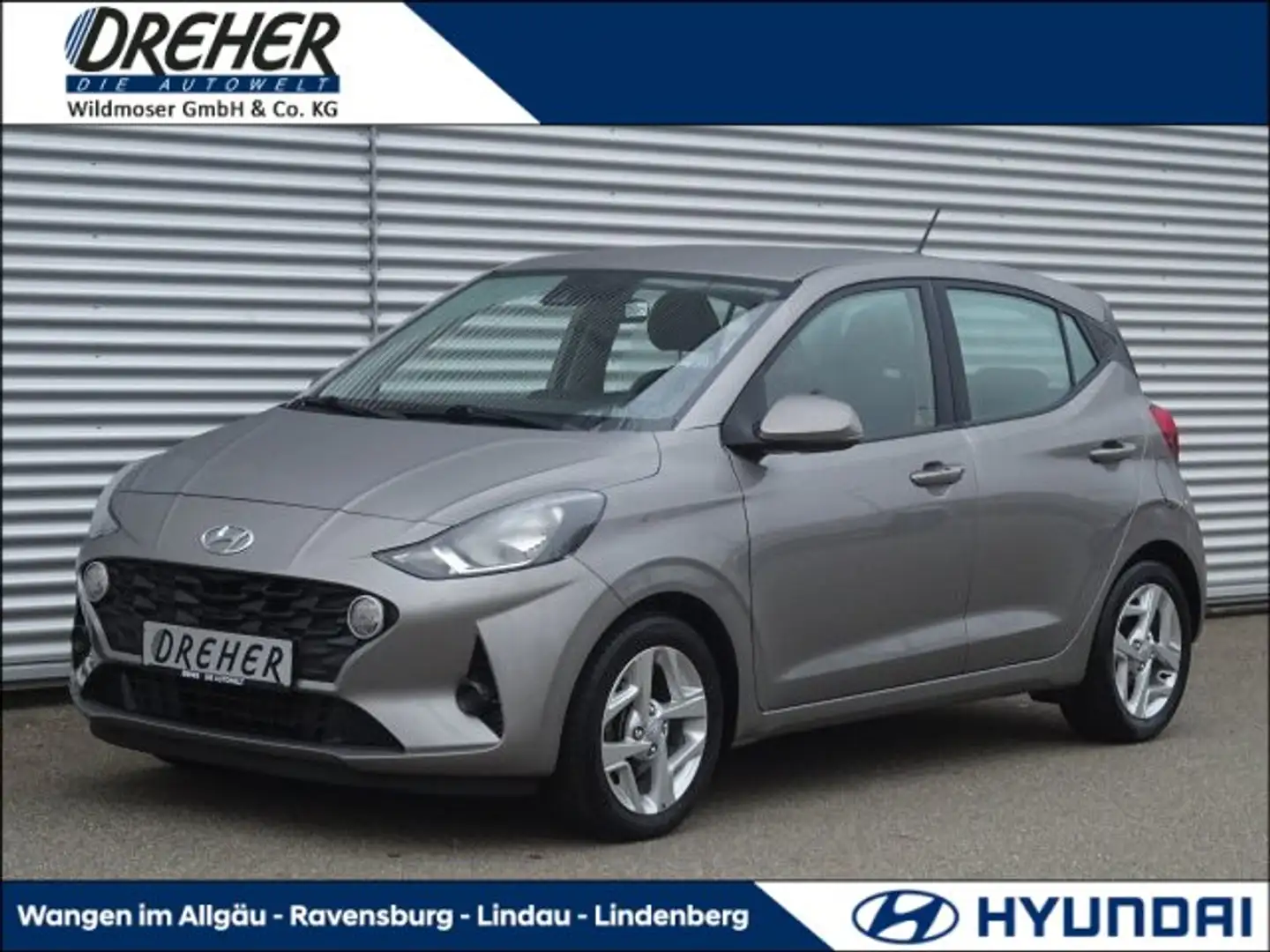 Hyundai i10 i10 1.0 Trend Autom./Klima/Sitzhzg./Bluetooth BC Grigio - 1