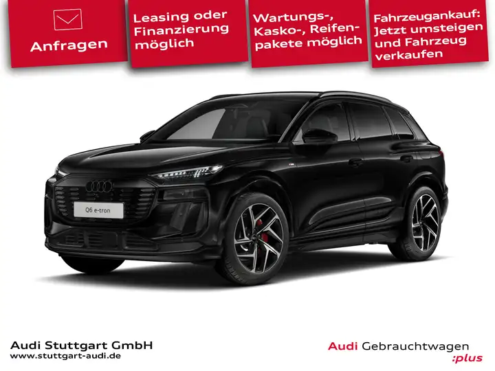 Audi Q6 e-tron S line business performance 225 kW