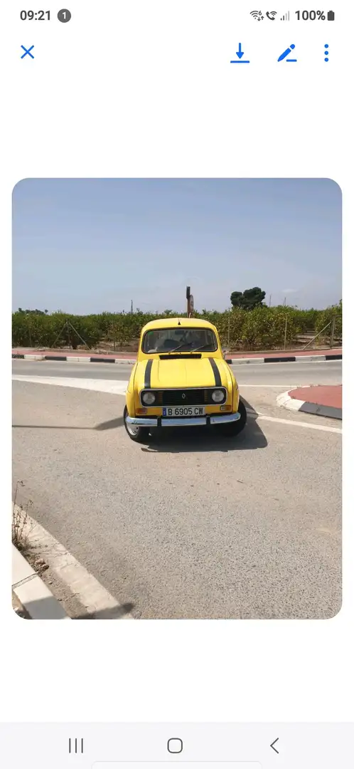 Renault R 4 Renault R4 TL Galben - 1