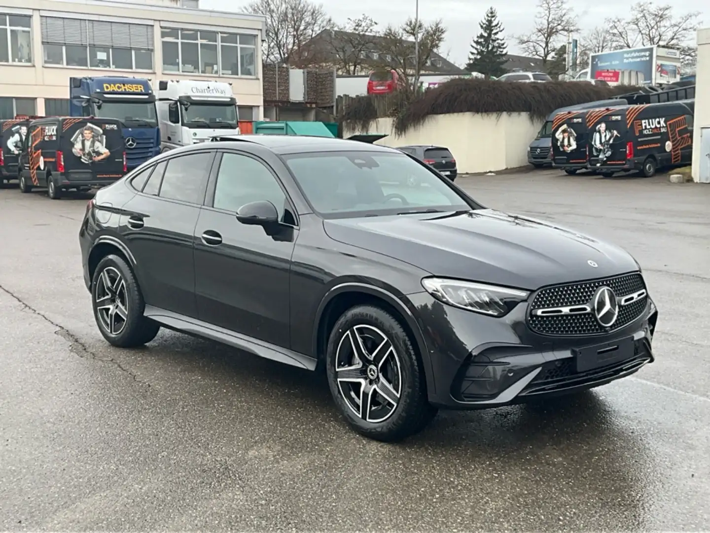 Mercedes-Benz GLC 200 4M Coupe AMG+AMBIENTE+DISTRO+MEMORY+MBUX Grau - 2