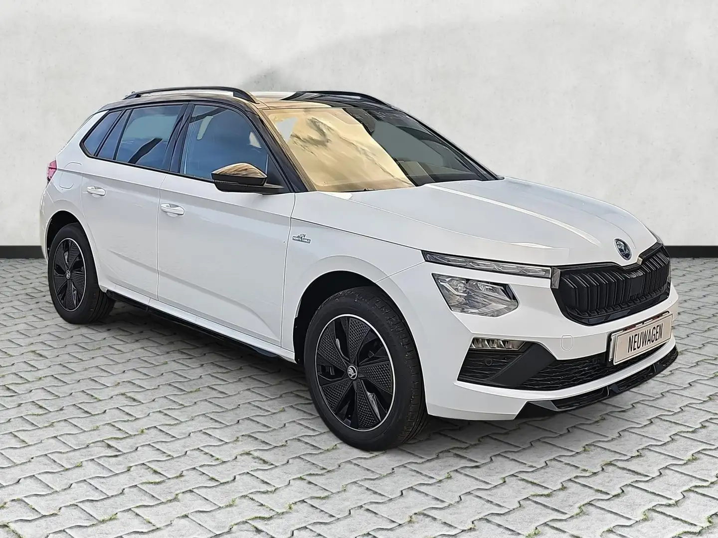 Skoda Kamiq Monte Carlo 1.5 TSI DSG Matrix Navi AHK 110 kW ... Weiß - 1
