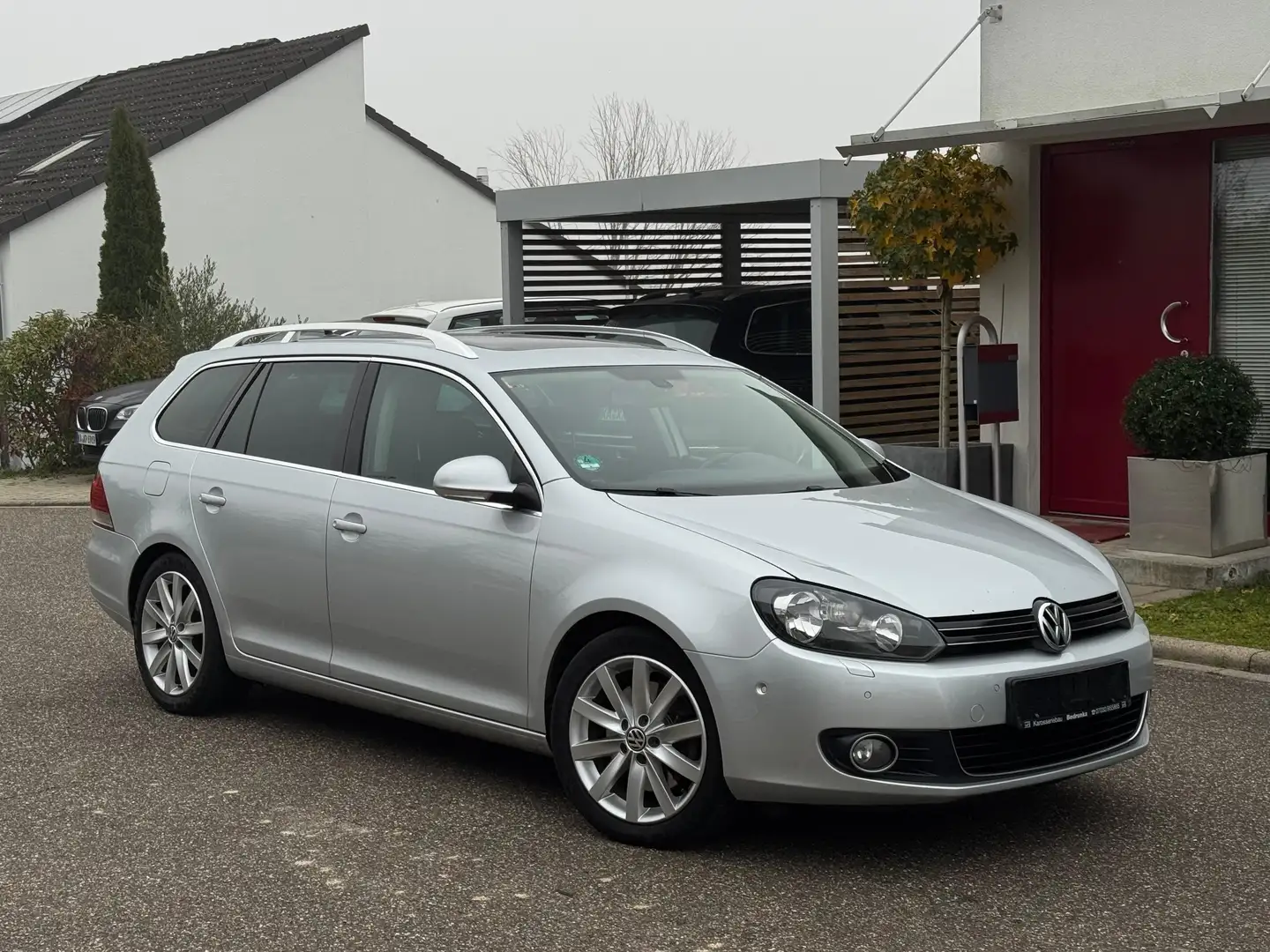 Volkswagen Golf Variant 2.0 TDI Highline, EURO5/Top Zustand/Android-Auto Grau - 1