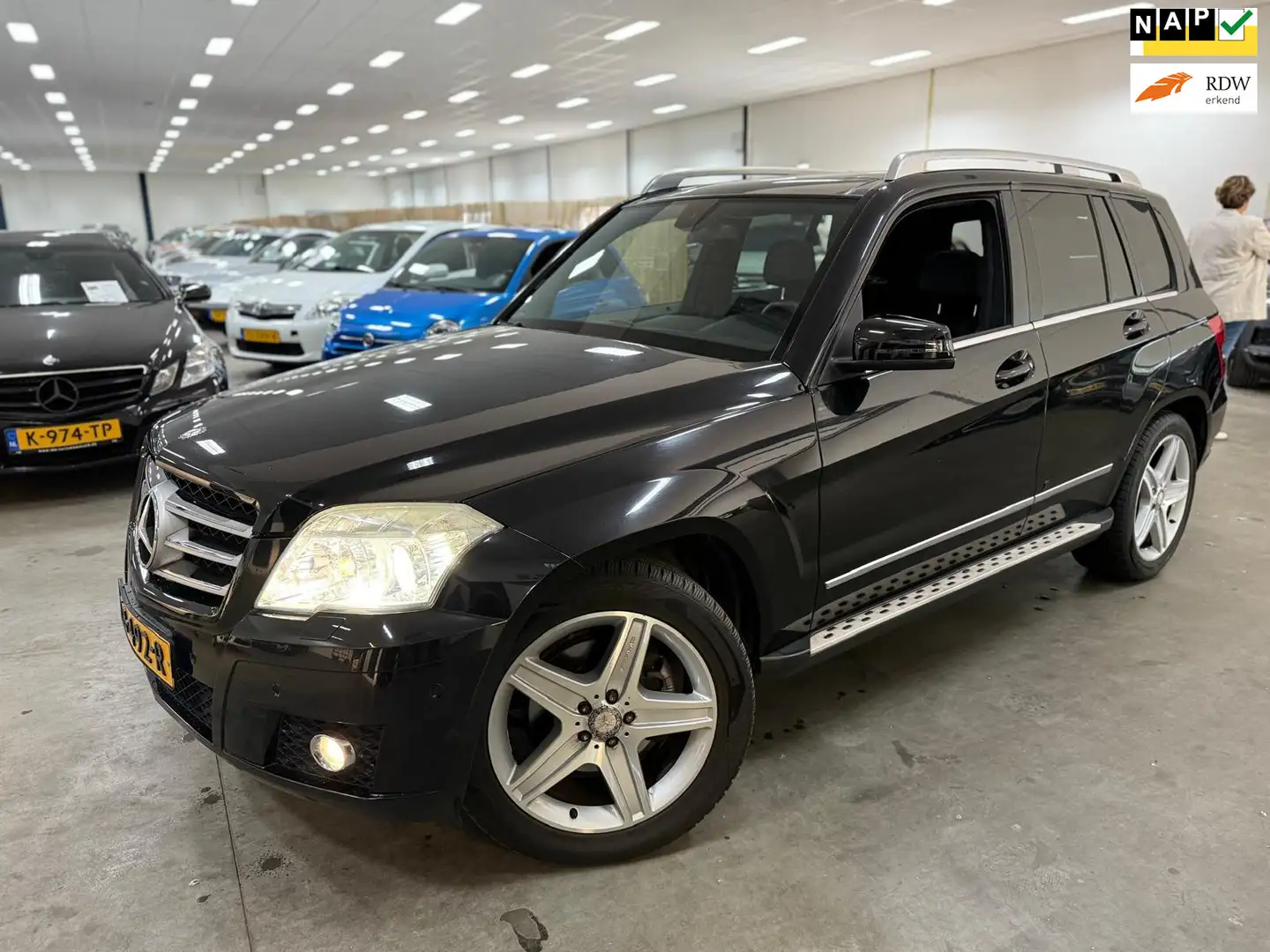 Mercedes-Benz GLK 320 CDI 4-Matic / BOM VOL / SCHUIFKANTELDAK / AUTOMAAT Zwart - 1