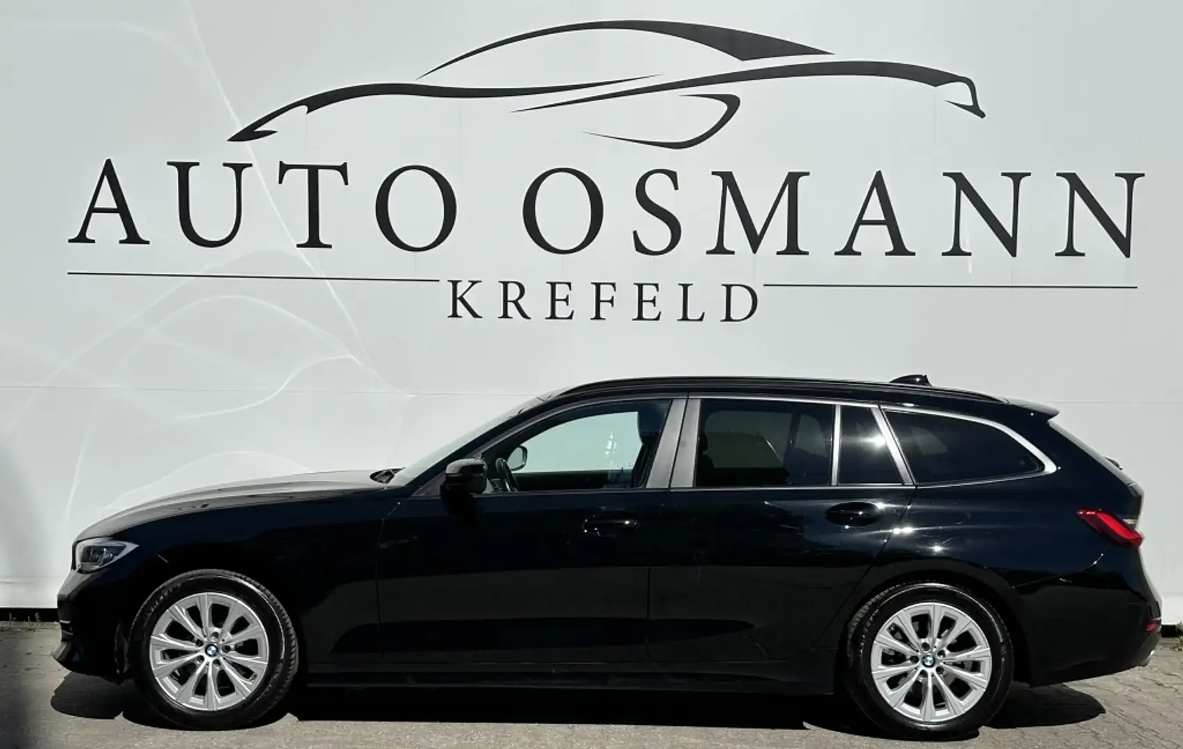 BMW 320 d Touring Aut.   Laser Licht   AHK Schwarz - 2