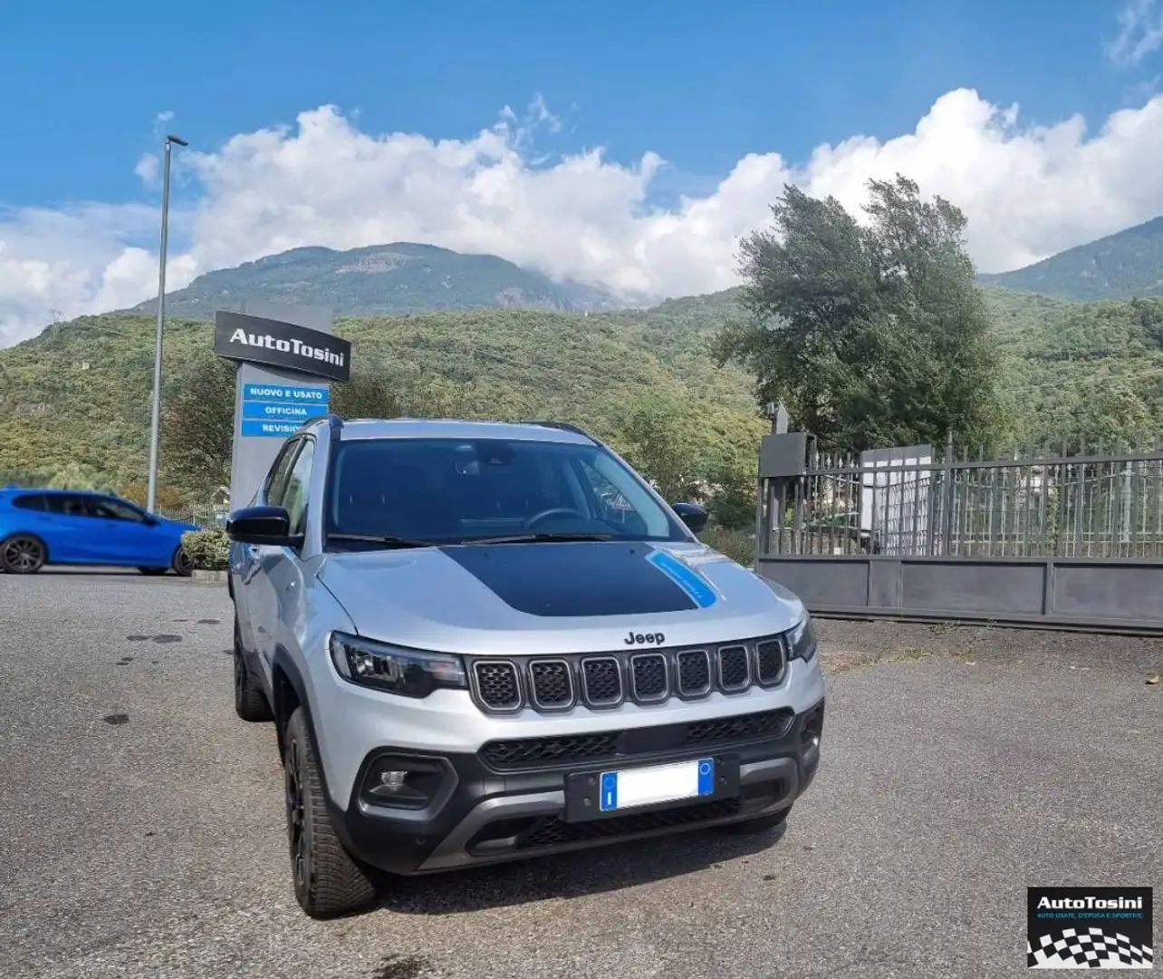 Jeep Compass 1.3 T4 240CV PHEV AT6 4xe Trail. Argento - 1