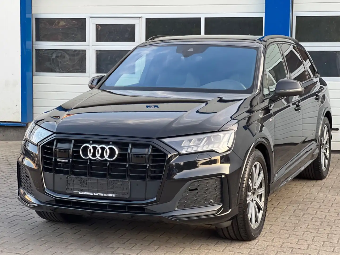Audi Q7 50 TDI quattro "S-LINE/AHK/MATRIX/LUFT" Schwarz - 2
