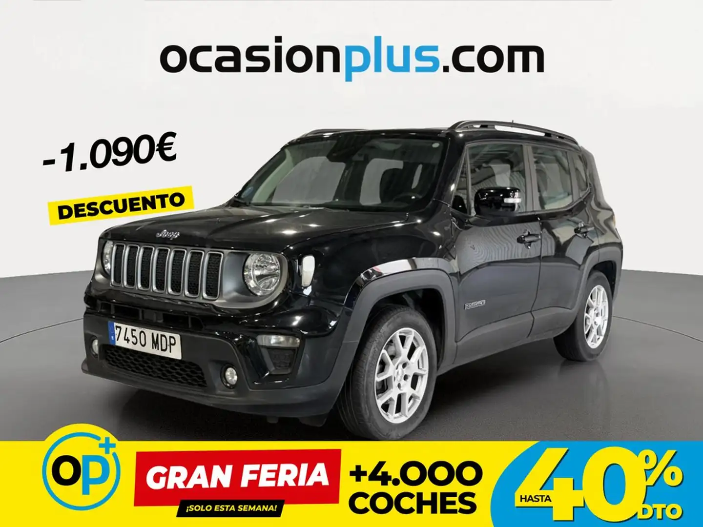Jeep Renegade 1.5 MHEV Limited Negro - 1
