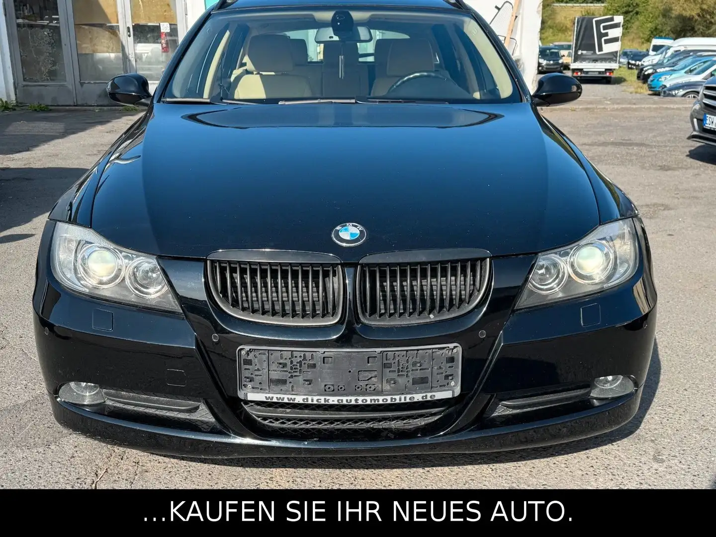 BMW 318 Baureihe 3 Touring 318d Schwarz - 2