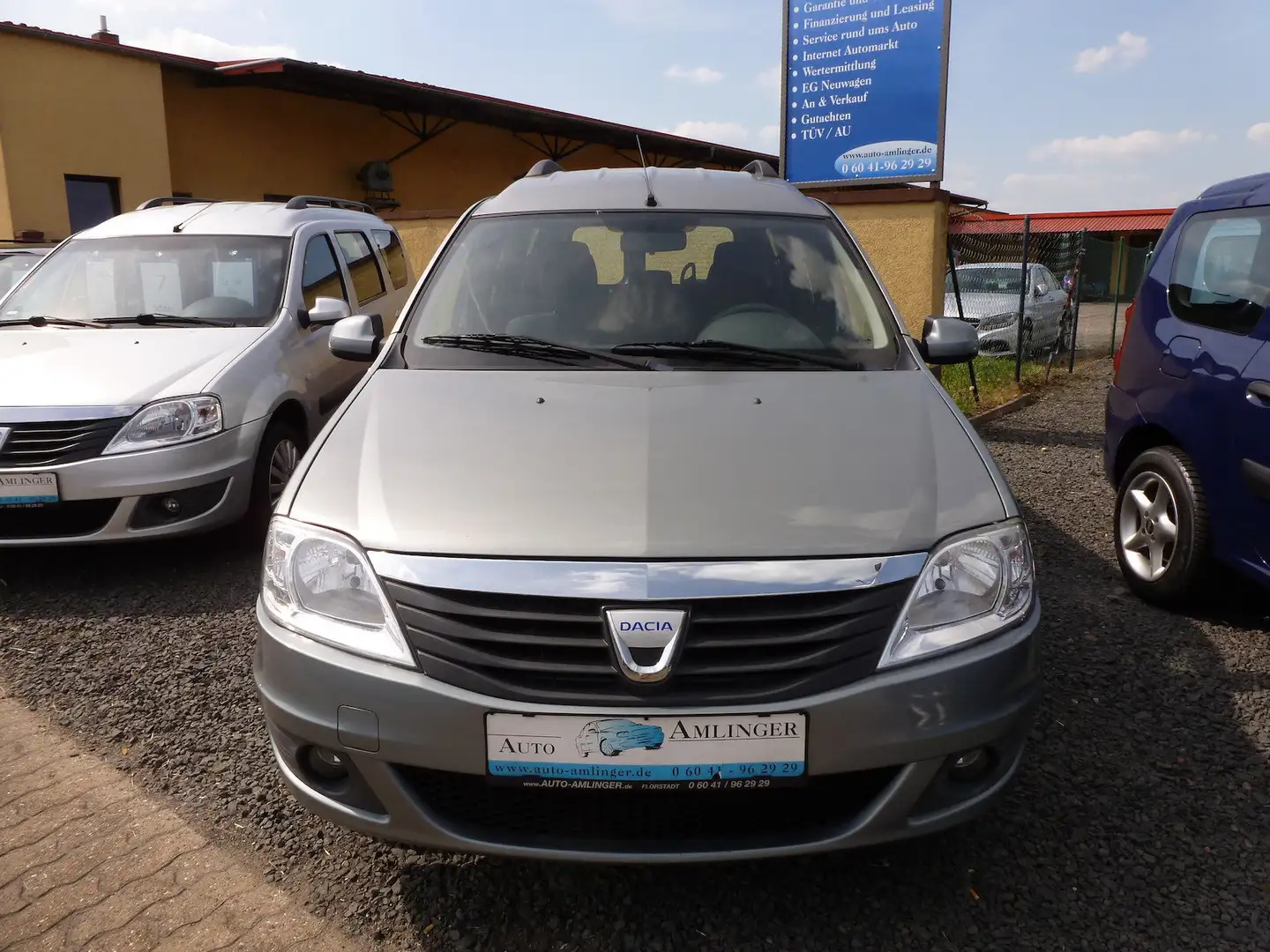 Dacia Logan Laureate 1.Hand Scheckheft 24 Mo.Garantie Silber - 2