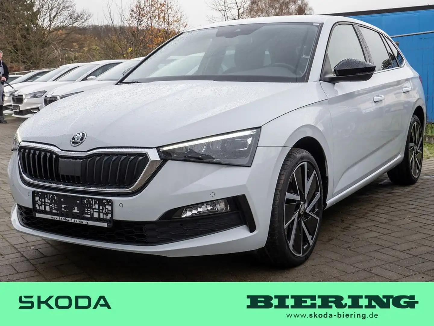 Skoda Scala 1.5 TSI Style DSG KLIMA PDC SHZ KAMERA Blanc - 1