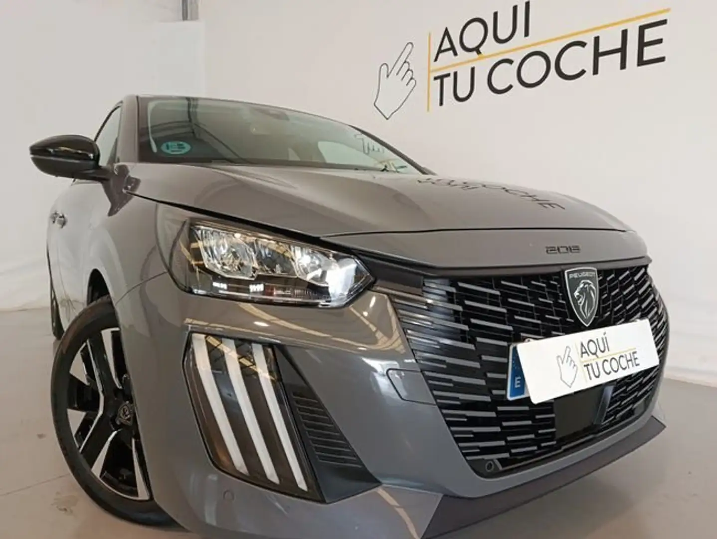 Peugeot 208 Allure Gasolina 100 Gris - 1