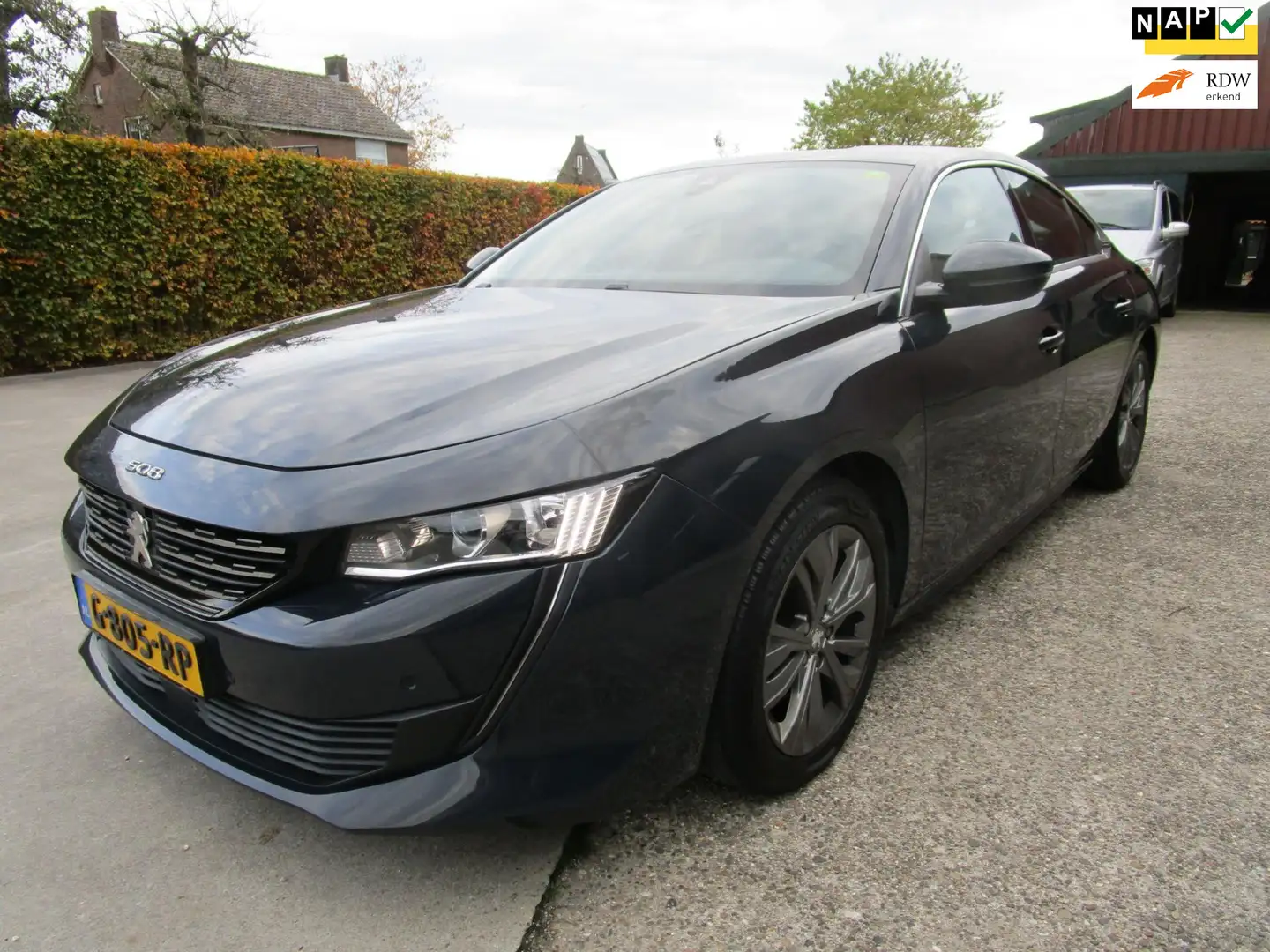 Peugeot 508 1.5 BlueHDI Active automaat navi 360 cam lm 1eig Grijs - 1