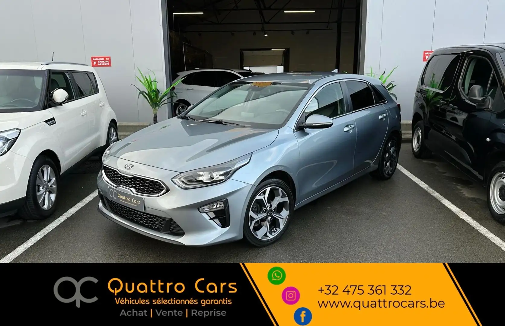 Kia Ceed / cee'd 1.4T ESSENCE 😍✅ BOITE AUTO ✅ GARANTIE Grau - 1