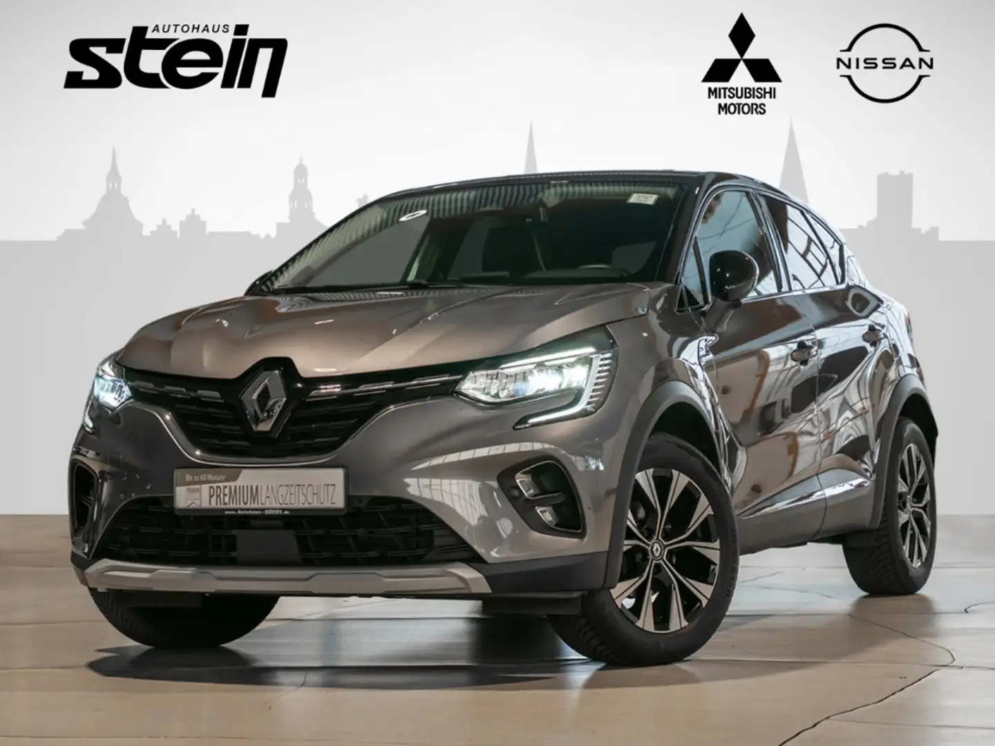 Renault Captur II Techno TCe Mild Hybrid 160 EDC Navi Digitales C Grijs - 1