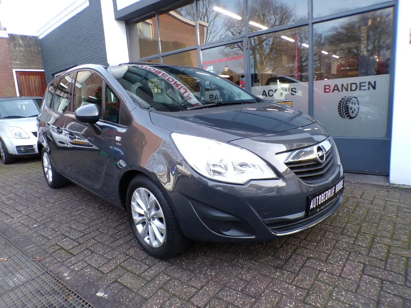 Opel Meriva 1.4 Turbo Automaat Active GOED ONDERHOUDEN! **2e K Gris - 2