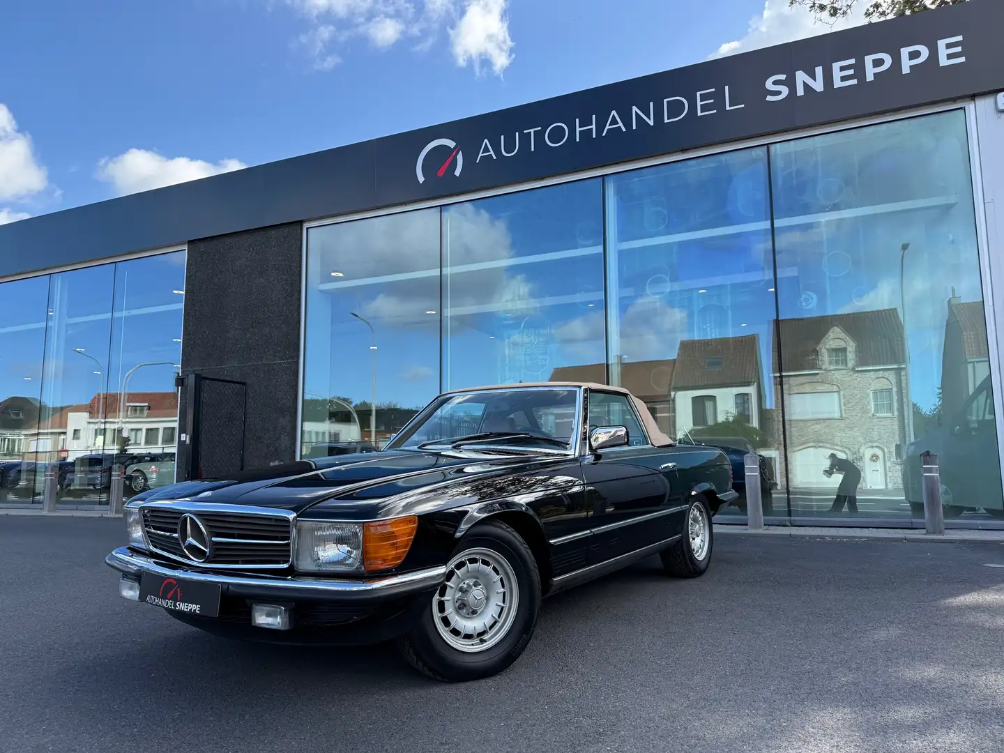Mercedes-Benz SL 500 Unieke SL500 (05/1984) – Slechts 51.556 miles! Schwarz - 1