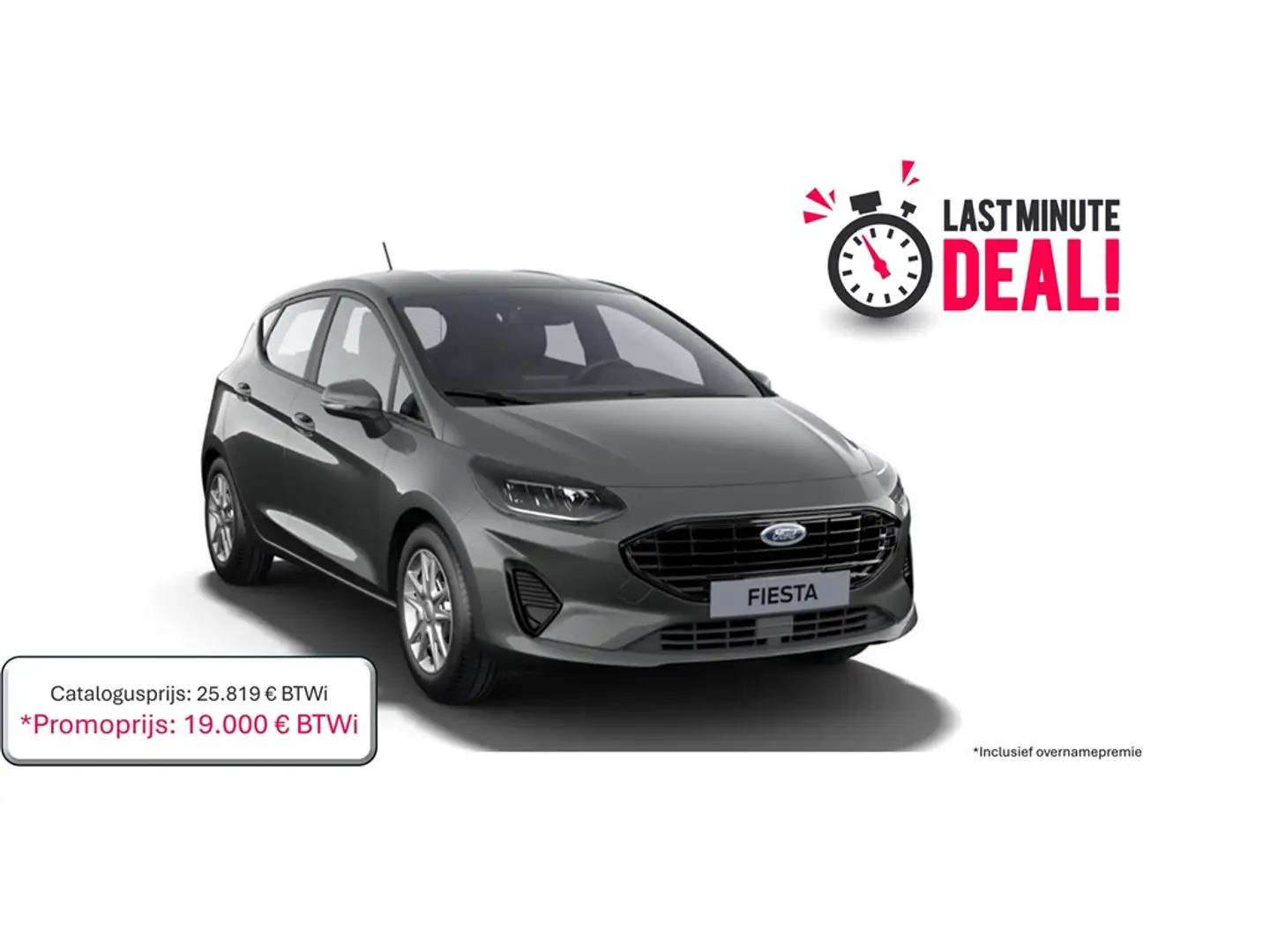Ford Fiesta EcoBoost Connected Gris - 1